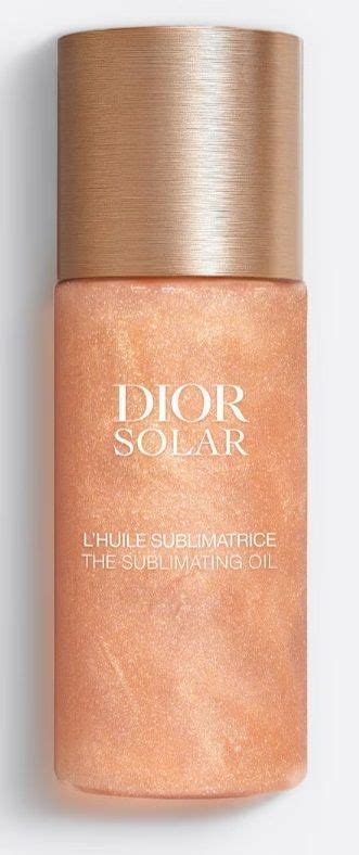 olio abbronzante dior|Dior Solar .